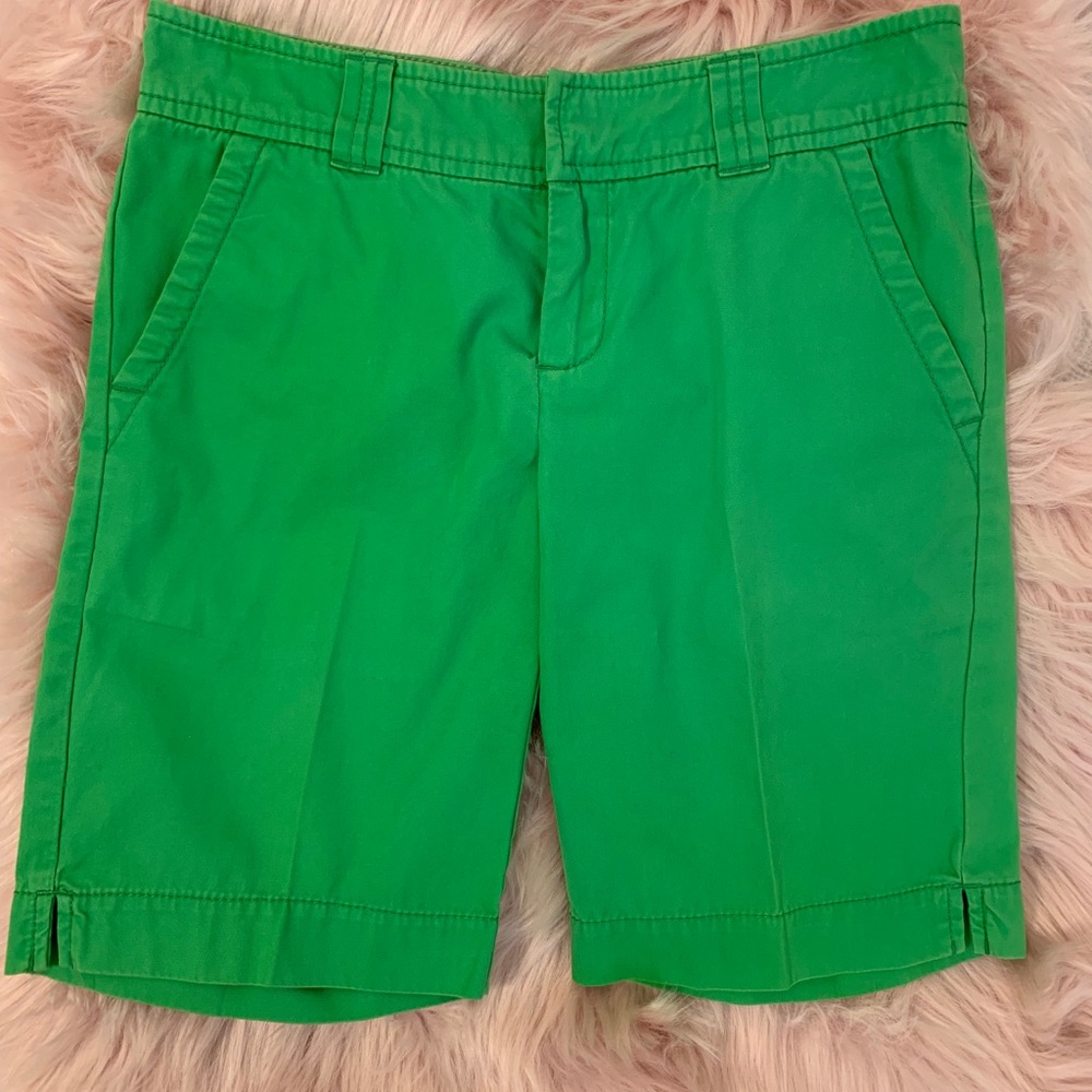 Lilly Pulitzer Green Shorts SZ 0